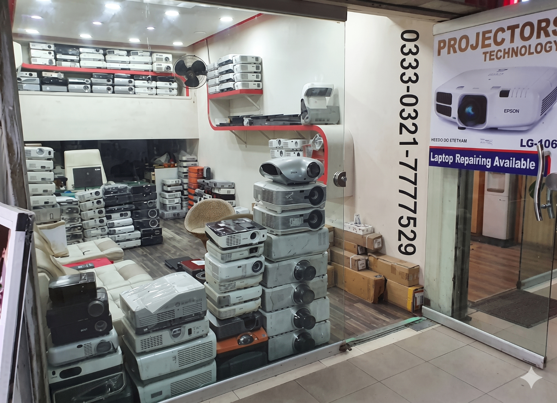 X Projectors Lahore branch